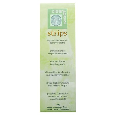 Clean + Easy Non-woven Cloth Strips Large 100 Ct. 3 inch x 9 inch