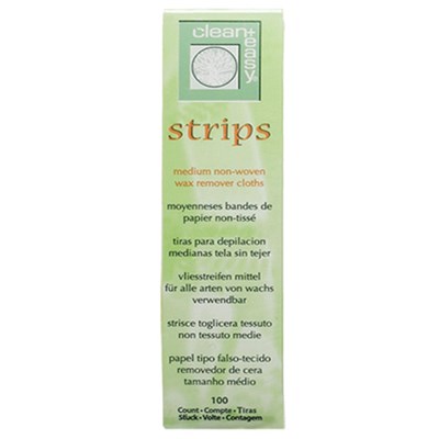 Clean + Easy Non-woven Cloth Strips Medium 100 Ct. 1.25 inch x 5 inch