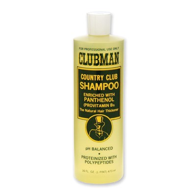 Clubman Country Club Shampoo Case/12 Each 16 Fl. Oz.