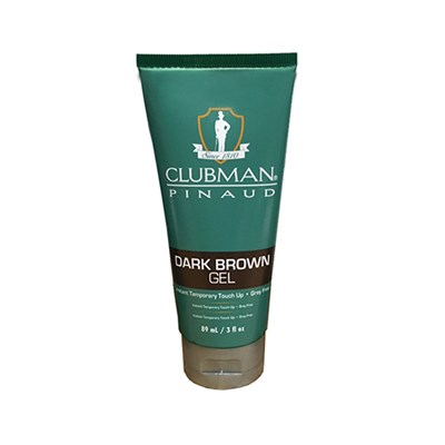 Clubman Gel - Dark Brown Case/12 Each 3 Fl. Oz.