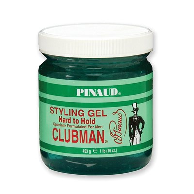 Clubman Hard to Hold Styling Gel Case/12 Each 16 Fl. Oz.