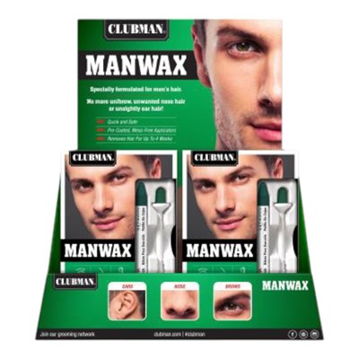 Clubman Manwax Kit Display 6 pc.