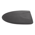 Comfort Plus Salon Mat Anti-Fatigue Circular 3 ft. X 4 ft. X 1/2 inch