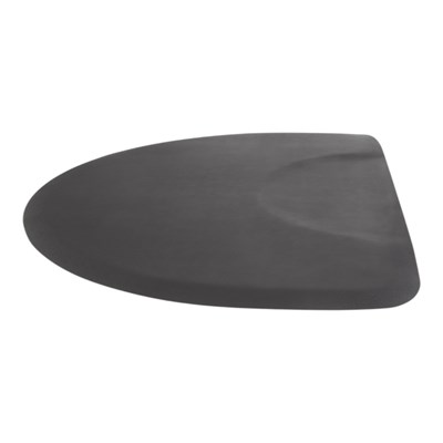 Comfort Plus Salon Mat Anti-Fatigue Circular 3 ft. X 4 ft. X 1/2 inch