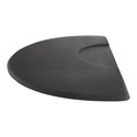 Comfort Plus Salon Mat Super Soft Circular 3 ft. X 5 ft. X 5/8 inch