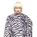 Cricket Zebra Cape - Black & White