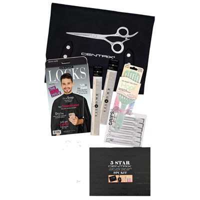 Cricket 5 Star Centrix Flash Shear Kit 5.5 inch 9 pc.