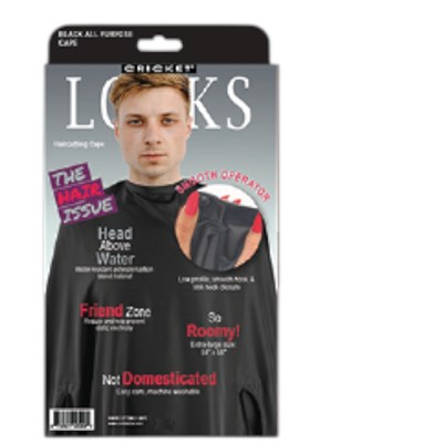 Cricket Always Black Haircutting Cape