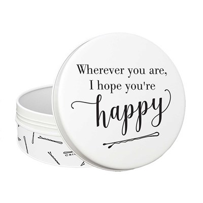 Cricket I Hope You're Happy Bobby Pin Tin 20 ct.