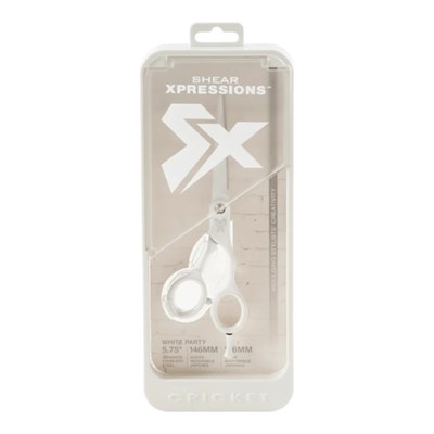 Cricket Shear Xpressions Party Style - White 5.75 inch
