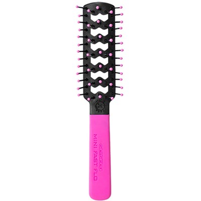 Cricket Mini Fast Flo Vent Brush Let's Go - Hot Pink