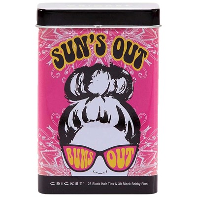 Cricket Suns Out Buns Out Hair Tin