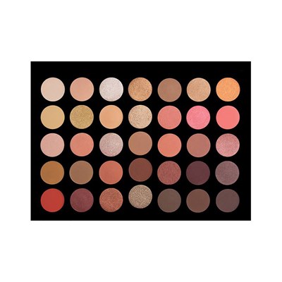 Crown Brush 35 Rose Gold Eyeshadow Palette- 35RG