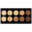 Crown Brush 10 Color Creme Concealer/Contour Palette- 10CON