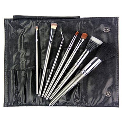 Crown Brush Gunmetal Brush Set- 723 7 pc.