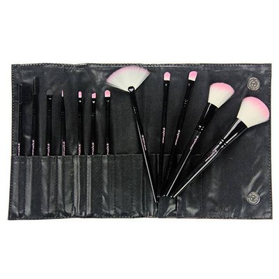 Crown Brush Pink Vegan Set- CBP1 12 pc.