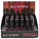 Crown Brush Femme Fatale Lip Stain Display 24 ct.