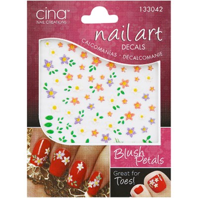 Cuccio 3D Decals - Blush Petals