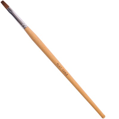 Cuccio Square Sable Flat - Size 5