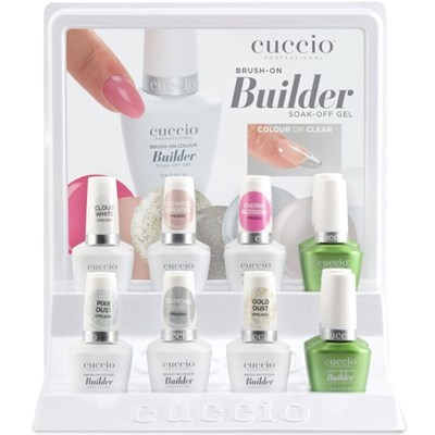 Cuccio Colour Builder Gel Version 2 Display