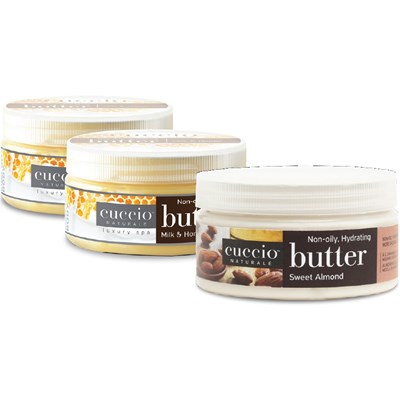Cuccio Buy 2 Milk & Honey - 8 Fl. Oz. Butter and Get  1 Sweet Almond - 8 Fl. Oz. Butter Free