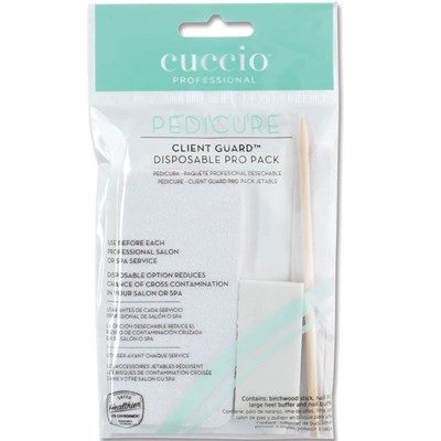 Cuccio Client Guard Disposable Pro Pack-Pedicure 200 ct.