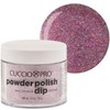 Cuccio Deep Purple Glitter 1.6 Fl. Oz.