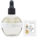 Cuccio Frangrance Free and Free Milk & Honey Dry Body Oil Packet