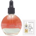 Cuccio Mango & Bergamot and Free Milk & Honey Dry Body Oil Packet