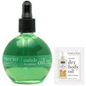 Cuccio Melon & Kiwi and Free Milk & Honey Dry Body Oil Packet