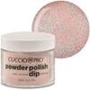 Cuccio Light Pink With Rainbow Glitter 1.6 Fl. Oz.