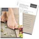 Cuccio Feet Menu Card Bella Spa Pedicure - Experience Kit Card 7