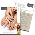 Cuccio Feet Menu Card Luxury Spa Pedicure - Theme Kit Card 8