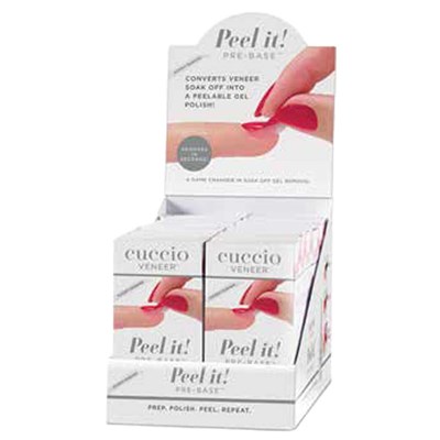 Cuccio Peel It Pre-Base Display 12 pc.