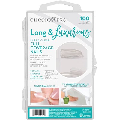 Cuccio Full Coverage Long & Luxurious 100 pc.