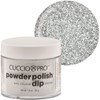 Cuccio Silver With Silver Glitter 1.6 Fl. Oz.