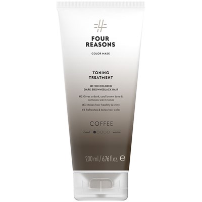Four Reasons Color Mask Toning Treatment Coffee 6.7 Fl. Oz.