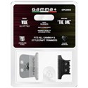 Gamma+ Fixed Steel X-Pro Wide Blade + The One DLC Cutting Blade Set 2 pc.