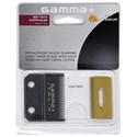 Gamma+ Clipper Blade w/ DLC Fixed Taper Blade (Ridges) & Staggered Gold Titanium Cutter