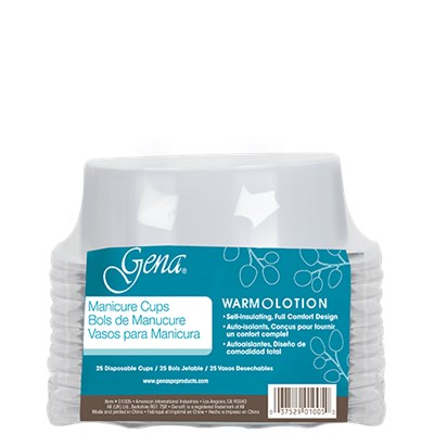 Gena Ultra Manicure Cups 25 pc.