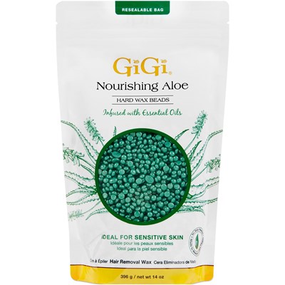 GiGi Nourishing Aloe Wax Beads 14 Fl. Oz.