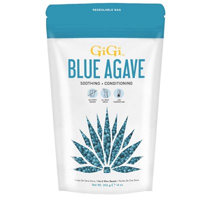 GiGi Blue Agave Hard Wax Beads 14 Fl. Oz.