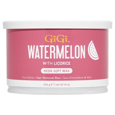 GiGi Neon Soft Wax - Watermelon 14 Fl. Oz.