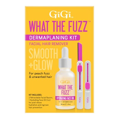 GiGi What The Fuzz Dermaplaning Kit