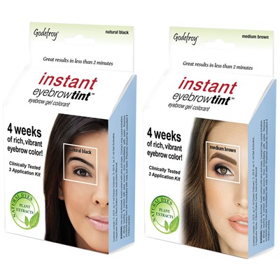 Godefroy Instant Eyebrow Tint 3 Application Kit
