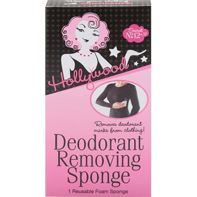 Hollywood Fashion Secrets Deodorant Removing Sponge