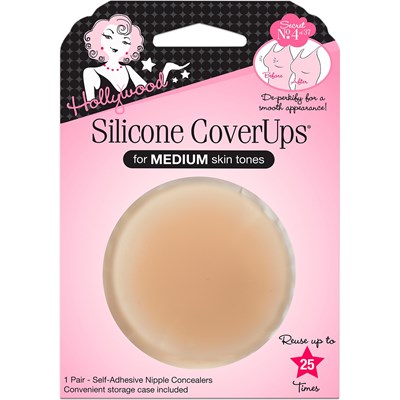 Hollywood Fashion Secrets Silicone CoverUps- Medium 1 pair