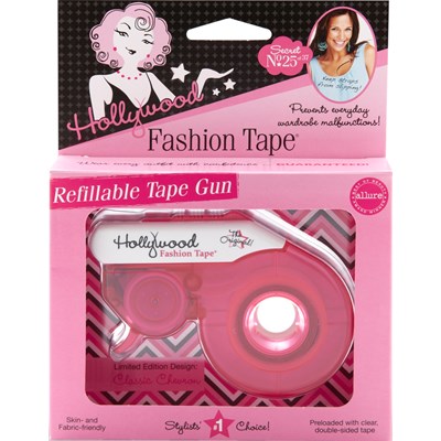 Hollywood Fashion Secrets Fashion Tape Refillable Gun- Chevron