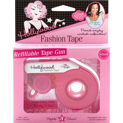 Hollywood Fashion Secrets Fashion Tape Refillable Gun- Floral