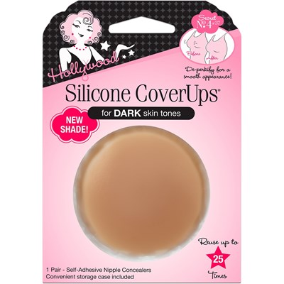 Hollywood Fashion Secrets Silicone CoverUps Counter Display- Dark 8 pc.